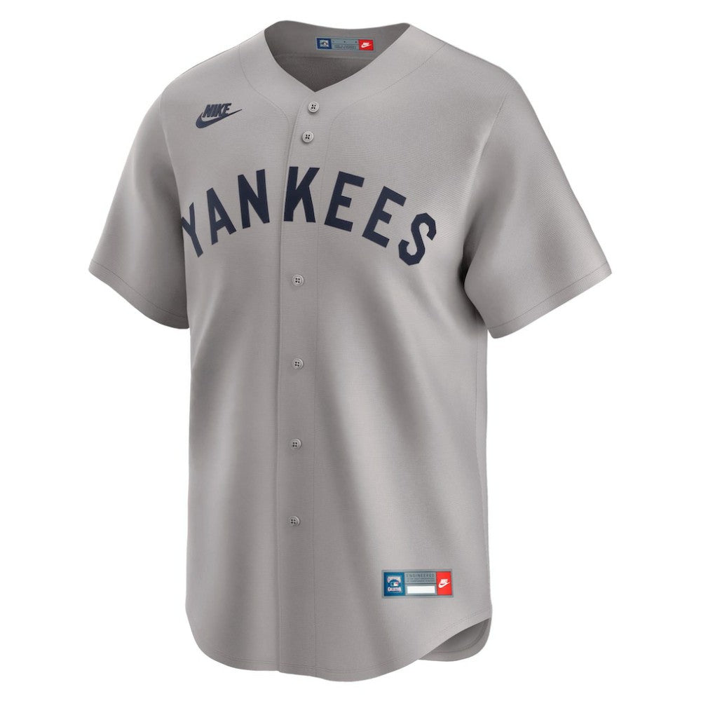 Babe Ruth New York Yankees Throwback Cooperstown Collection Limited Jersey Gray | Nike