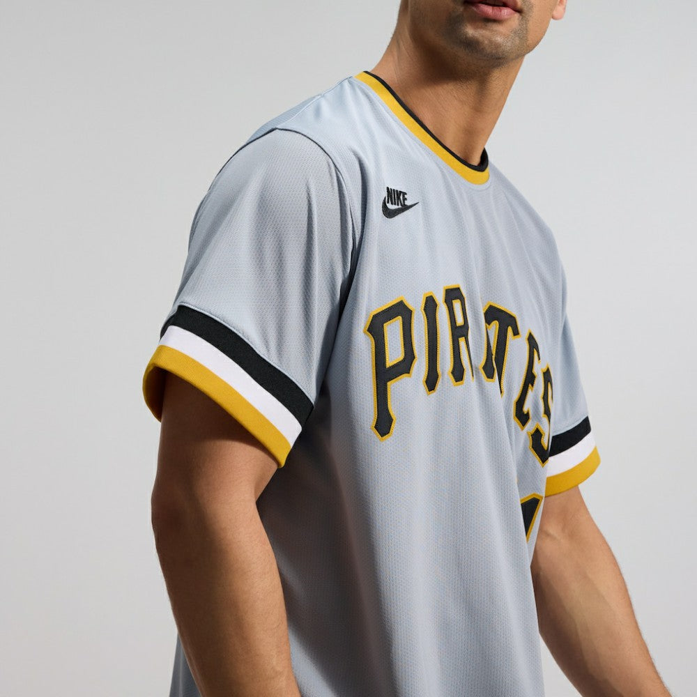 Roberto Clemente Pittsburgh Pirates Throwback Cooperstown Collection Limited Jersey Gray | Nike