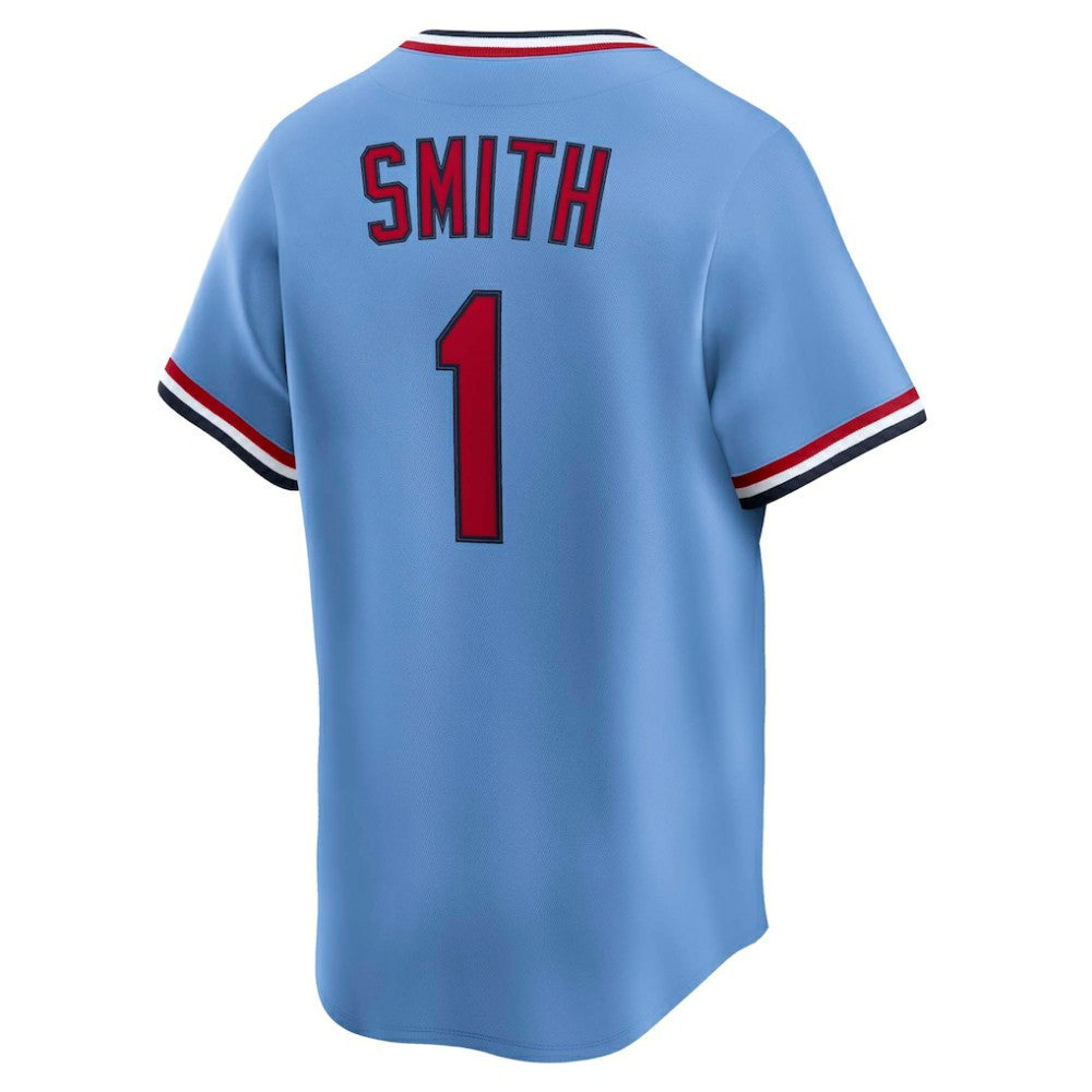 Ozzie Smith St. Louis Cardinals Throwback Cooperstown Collection Limited Jersey Blue | Nike