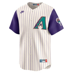 Randy Johnson Arizona Diamondbacks Throwback Cooperstown Collection Limited Jersey - Cream