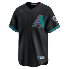 Randy Johnson Arizona Diamondbacks Throwback Cooperstown Collection Limited Jersey - Black