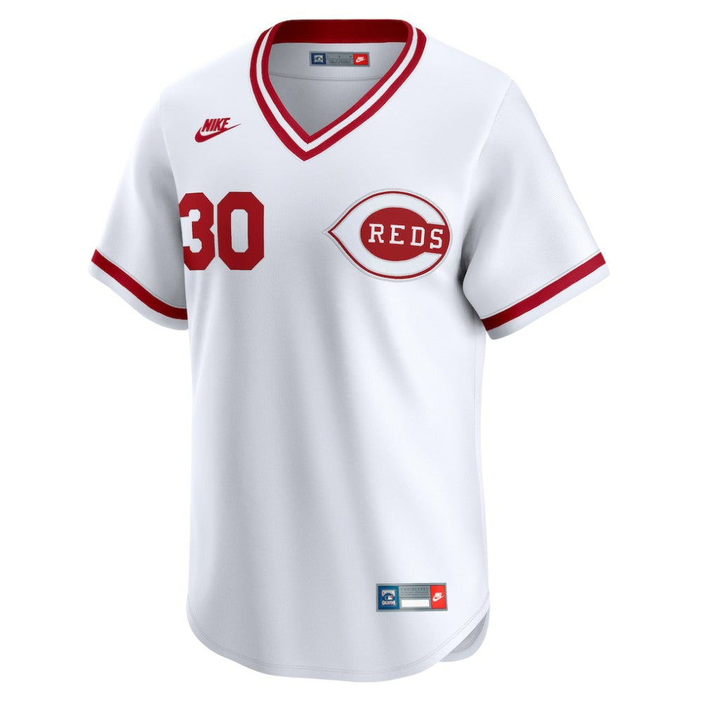 Ken Griffey Cincinnati Reds Throwback Cooperstown Collection Limited Jersey White | Nike