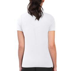 Milwaukee Brewers G-III 4Her by Carl Banks Women's Super-Slim Fit Lightweight Flowers Graphic T-Shirt White