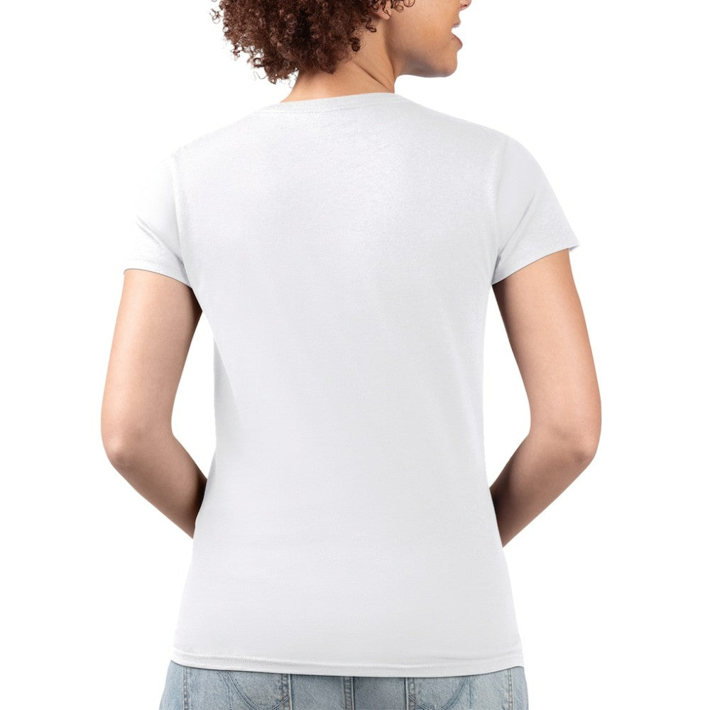 Baltimore Orioles G-III 4Her by Carl Banks Women's Super-Slim Fit Lightweight Flowers Graphic V-Neck T-Shirt White