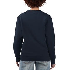 Los Angeles Angels G-III 4Her by Carl Banks Women's Flowers Graphic Pullover Sweatshirt Navy
