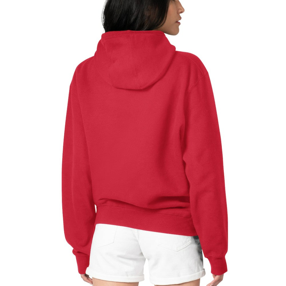 Minnesota Twins G-III 4Her by Carl Banks Women's Flowers Graphic Pullover Hoodie Red