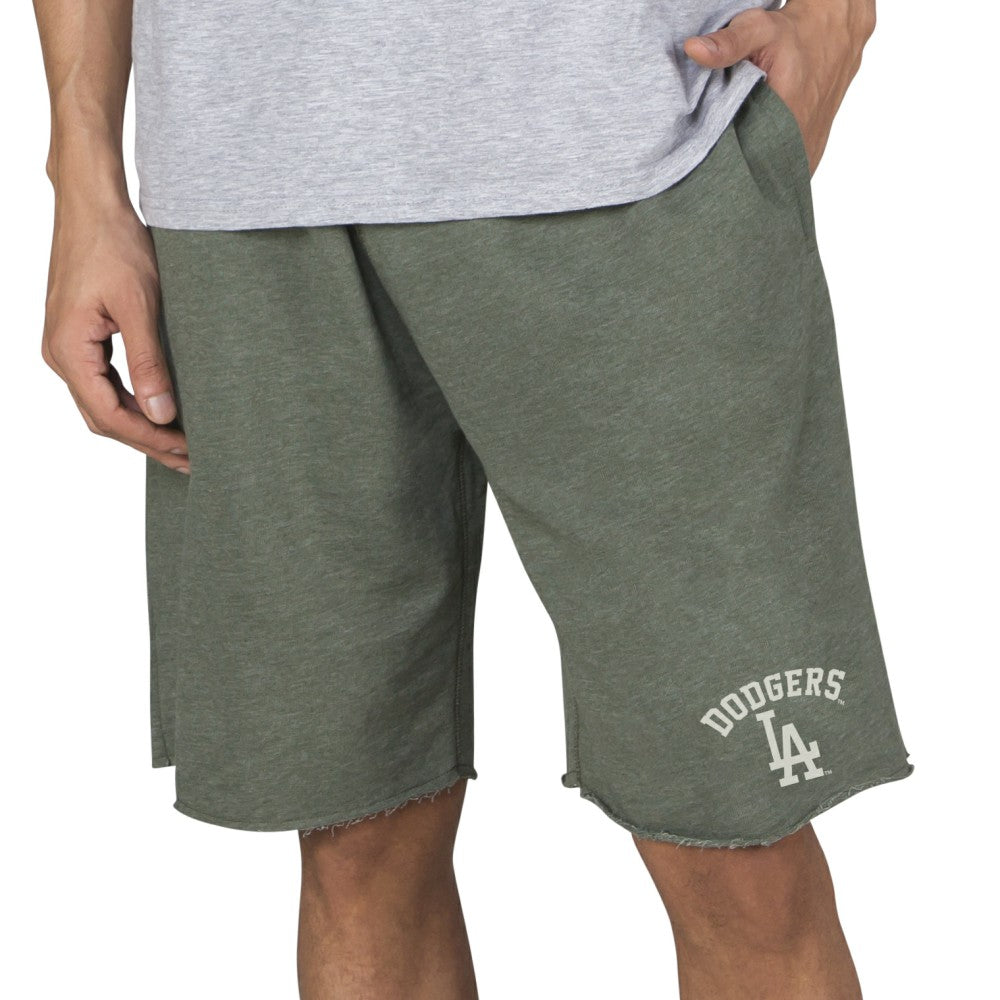 Los Angeles Dodgers Concepts Sport Mainstream Tri-Blend Shorts Green