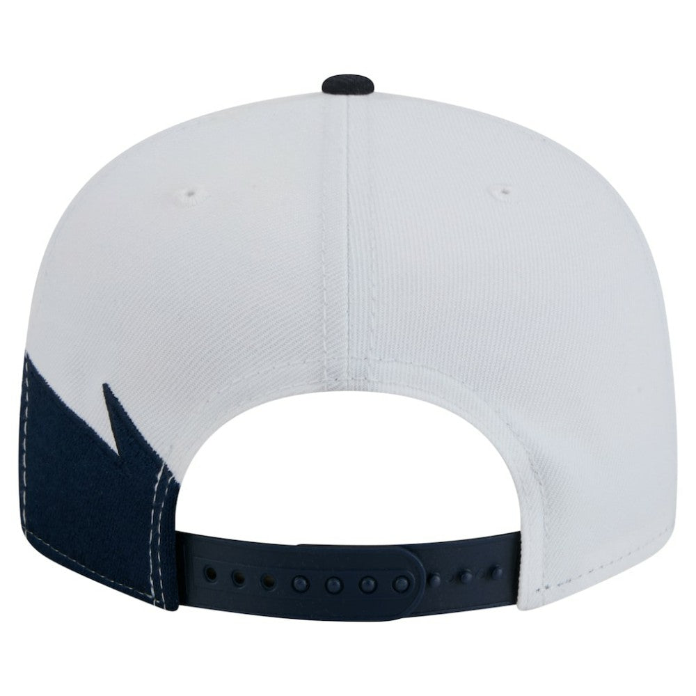 Houston Astros Jagged 9FIFTY Snapback Hat Navy/White | New Era