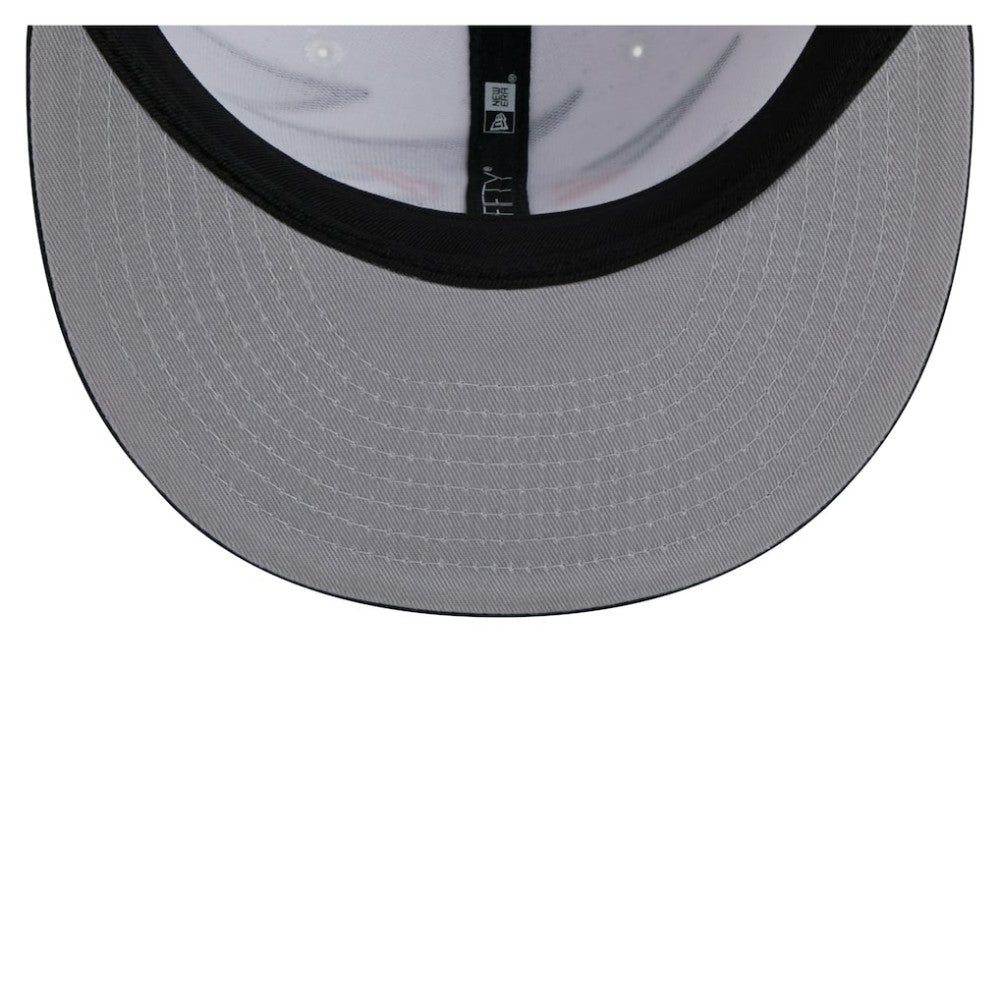 Houston Astros Jagged 9FIFTY Snapback Hat Navy/White | New Era