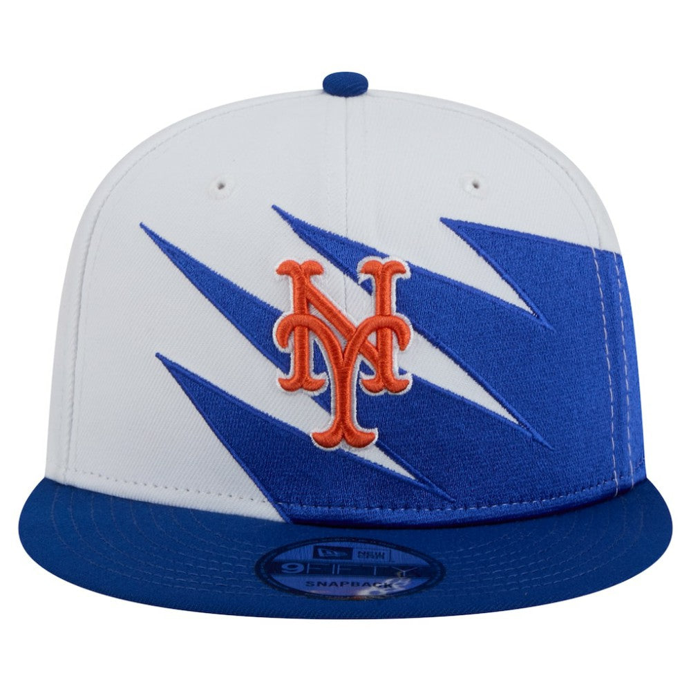 New York Mets Jagged 9FIFTY Snapback Hat Royal/White | New Era