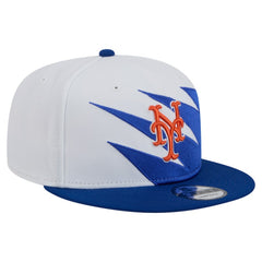 New York Mets Jagged 9FIFTY Snapback Hat Royal/White | New Era