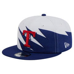 Texas Rangers Jagged 9FIFTY Snapback Hat Royal/White | New Era
