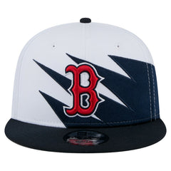 Boston Red Sox Jagged 9FIFTY Snapback Hat Navy/White | New Era