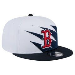 Boston Red Sox Jagged 9FIFTY Snapback Hat Navy/White | New Era
