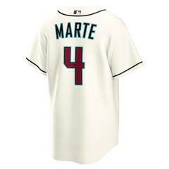 Ketel Marte Arizona Diamondbacks Home Replica Jersey - Cream