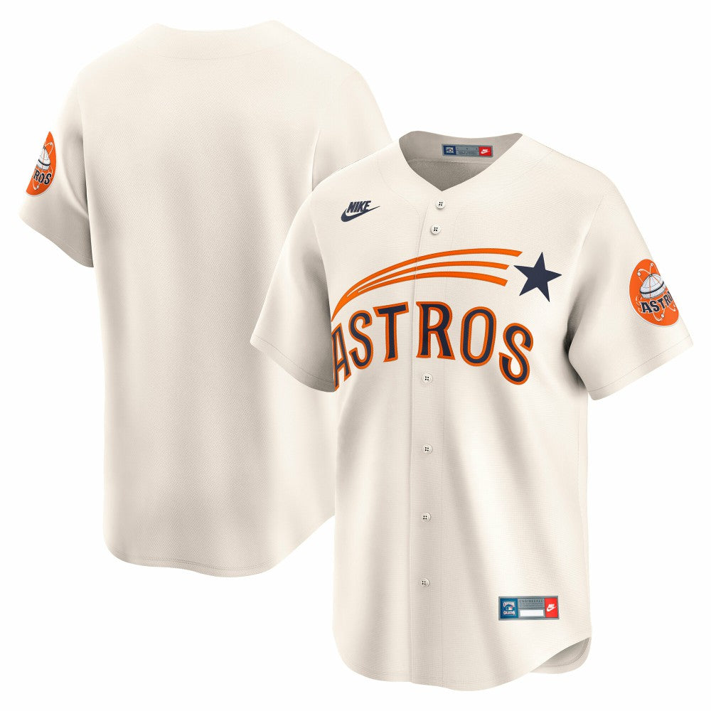 Houston Astros Cooperstown Collection Limited Jersey Cream | Nike