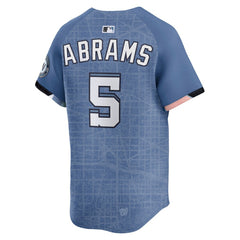 CJ Abrams Washington Nationals 2025 City Connect Limited Jersey - Blue