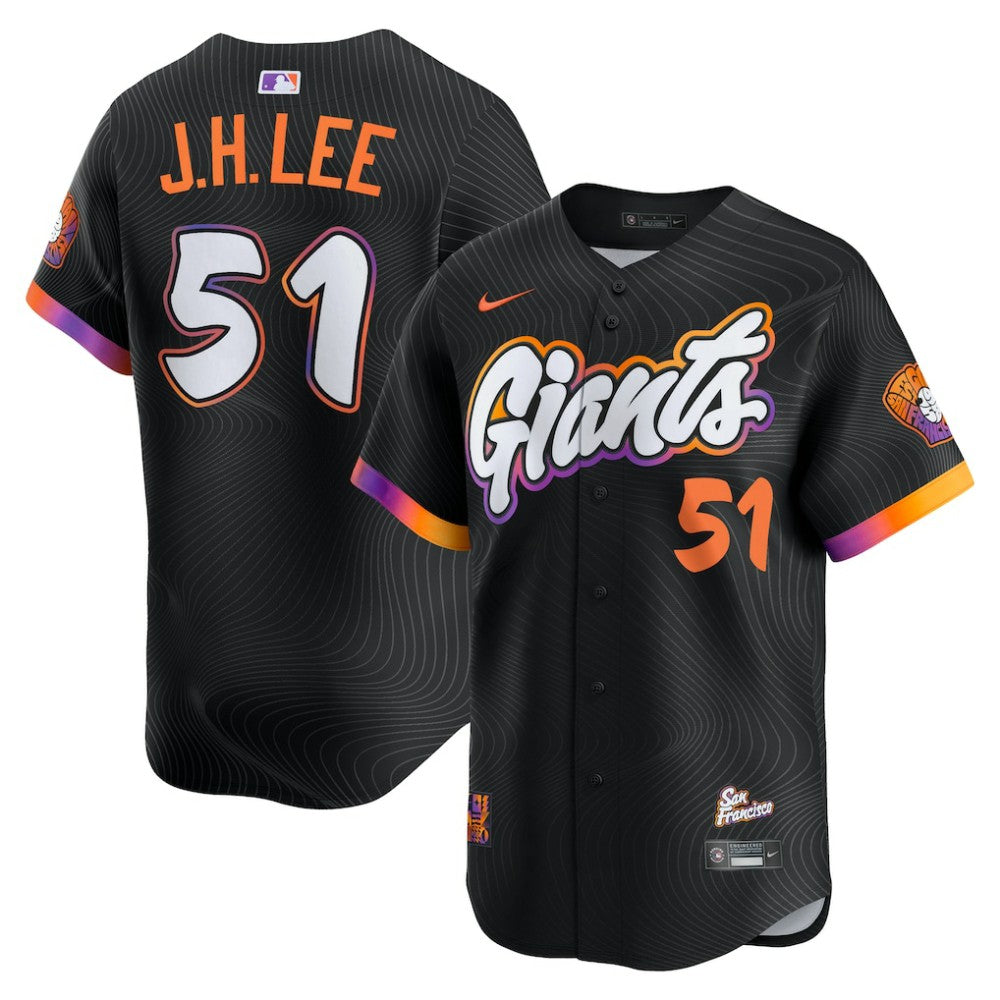 Jung Hoo Lee San Francisco Giants 2025 City Connect Limited Jersey Black | Nike