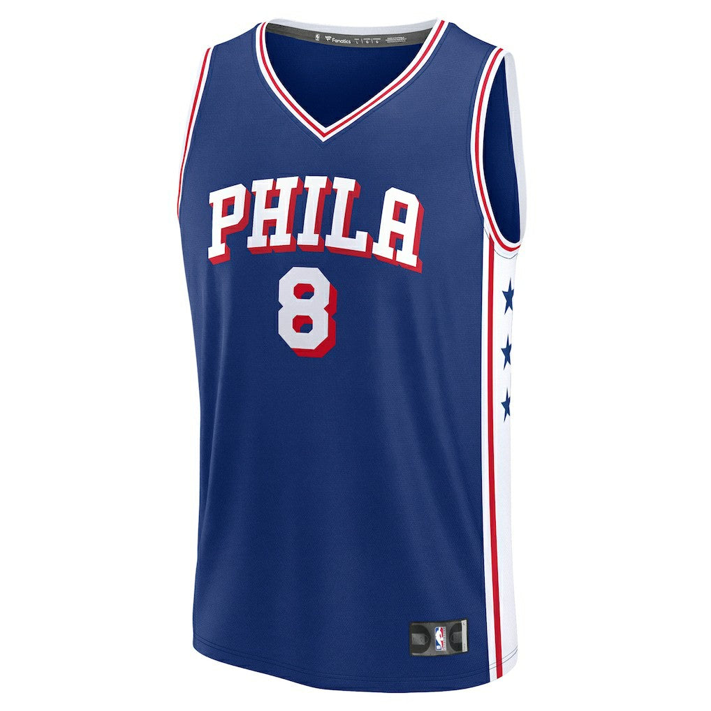 Paul George Philadelphia 76ers Fast Break Replica Player Jersey - Icon Edition - Royal
