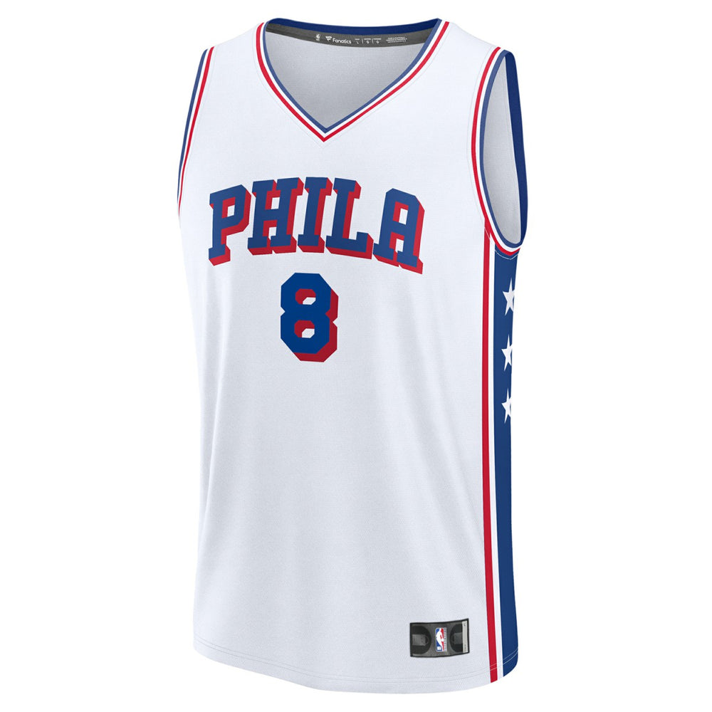 Paul George Philadelphia 76ers Youth Fast Break Replica Player Jersey - Association Edition - White