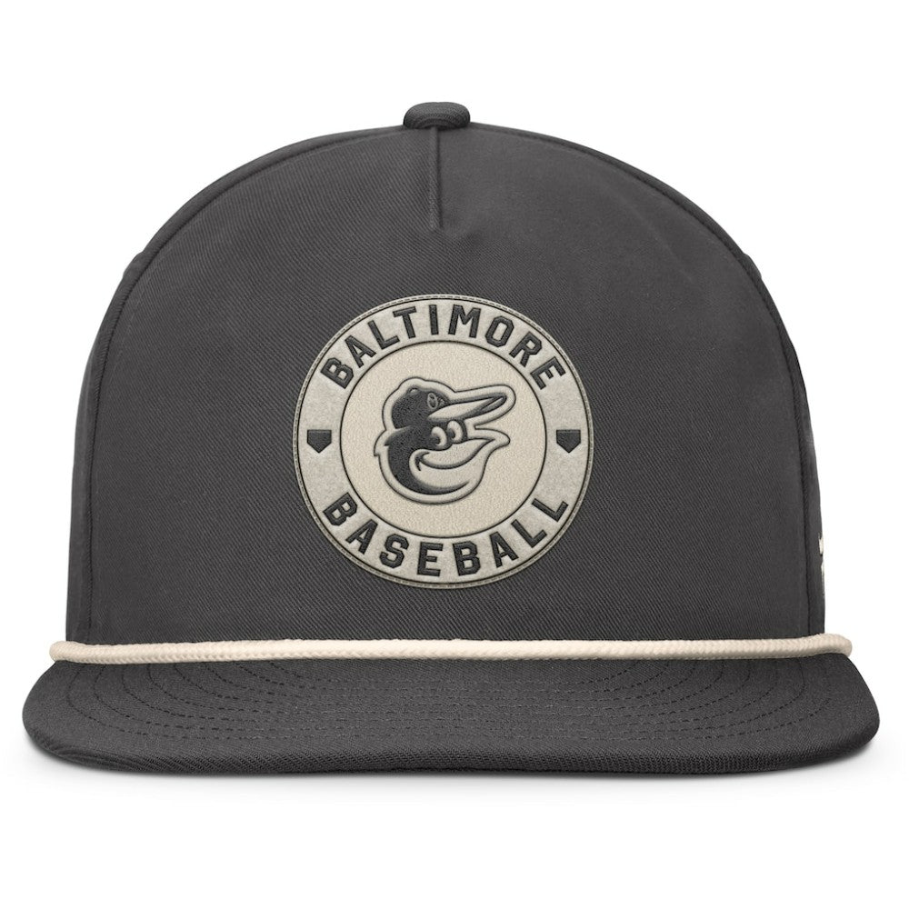 Baltimore Orioles Closer Adjustable Hat Charcoal