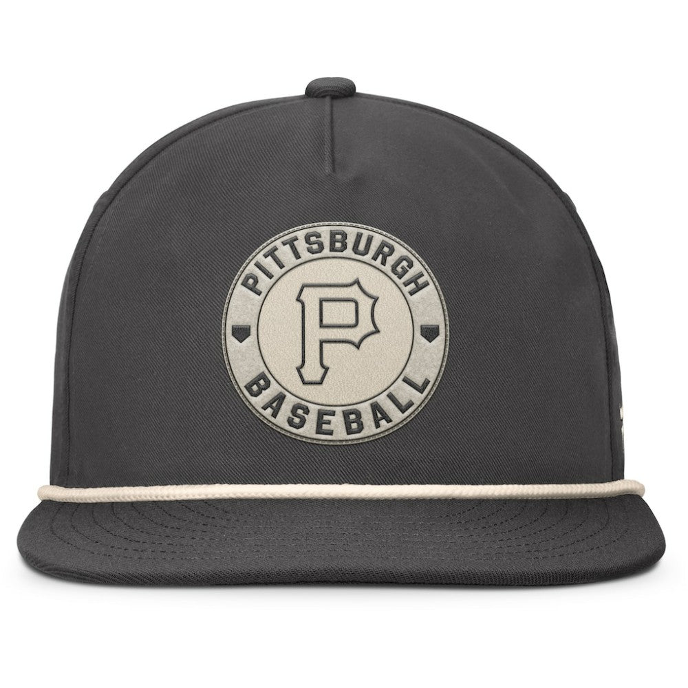 Pittsburgh Pirates Closer Adjustable Hat Charcoal