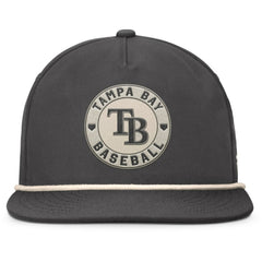 Tampa Bay Rays Closer Adjustable Hat Charcoal