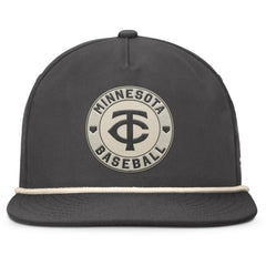 Minnesota Twins Closer Adjustable Hat Charcoal