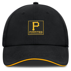 Pittsburgh Pirates Level Up Driver Adjustable Hat Black