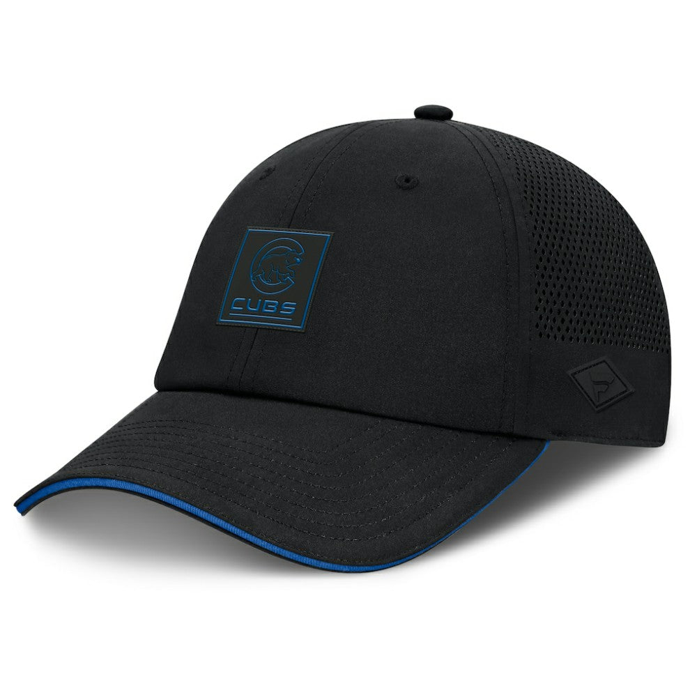Chicago Cubs Level Up Driver Adjustable Hat Black