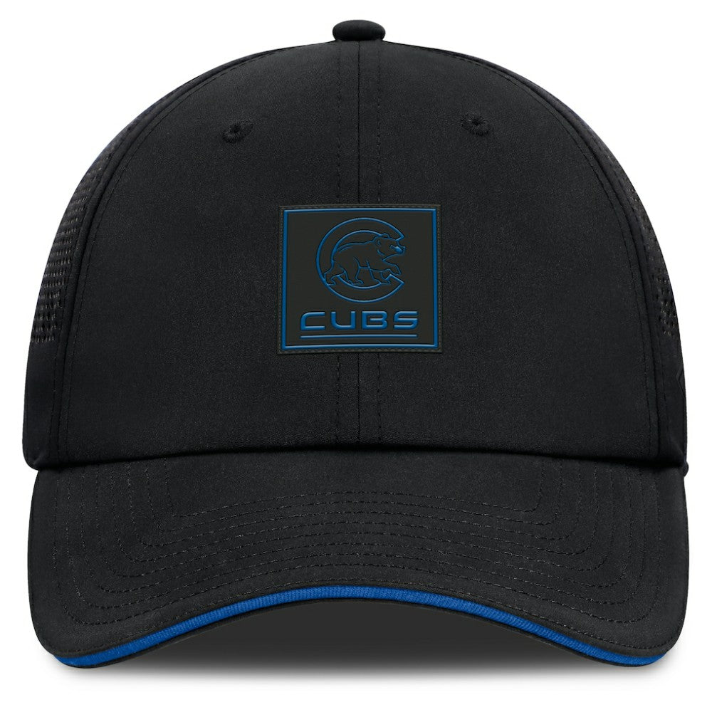 Chicago Cubs Level Up Driver Adjustable Hat Black