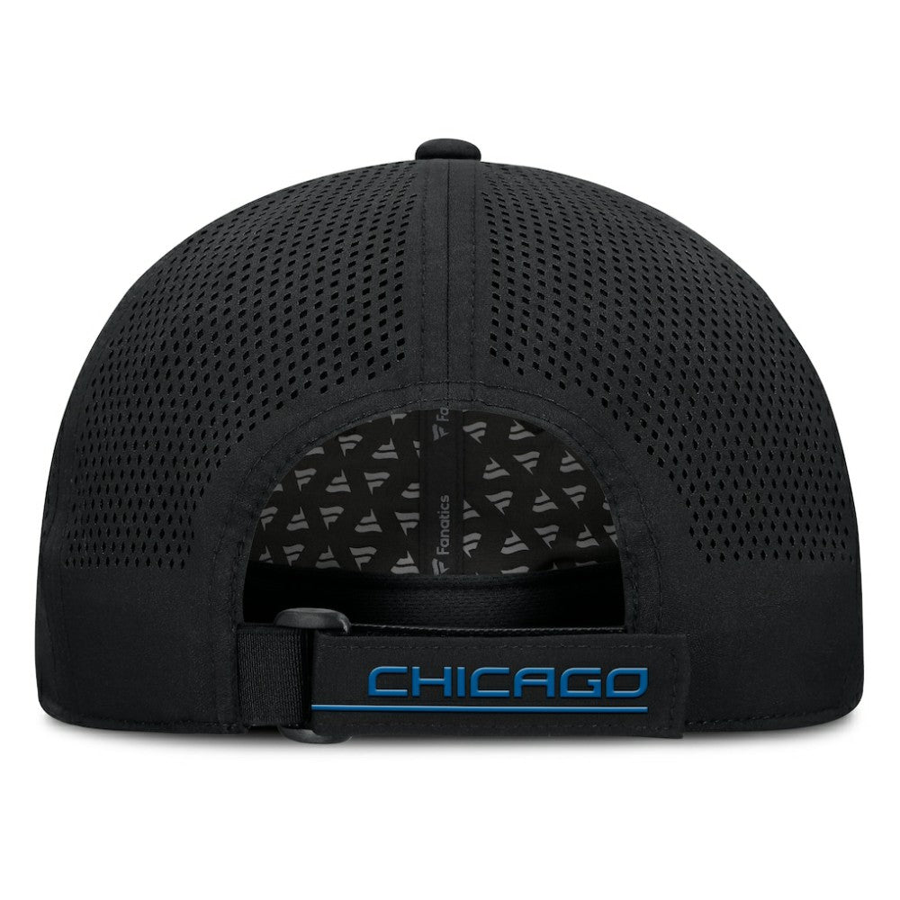 Chicago Cubs Level Up Driver Adjustable Hat Black