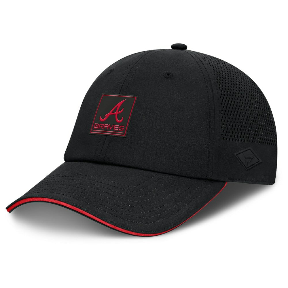 Atlanta Braves Level Up Driver Adjustable Hat Black