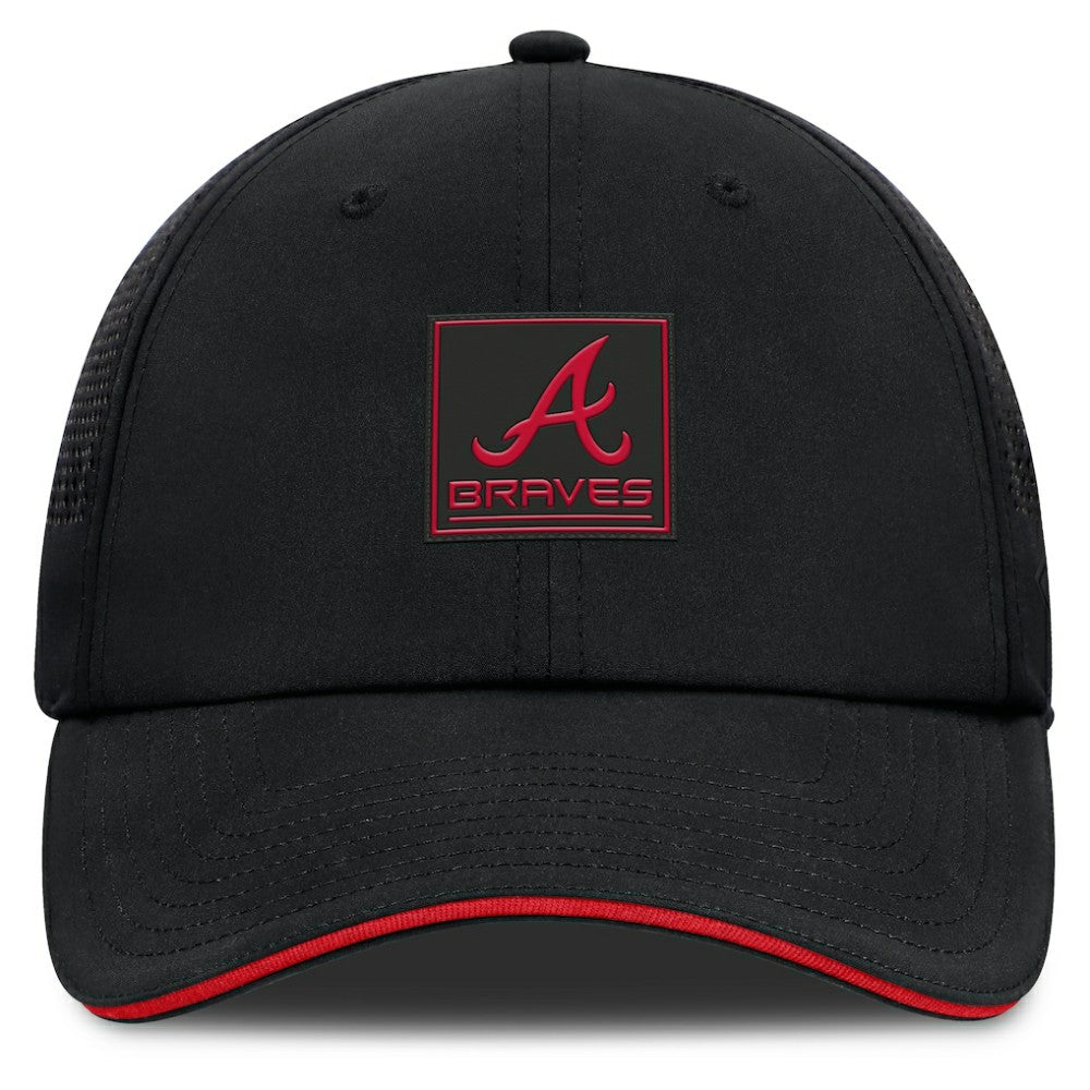 Atlanta Braves Level Up Driver Adjustable Hat Black