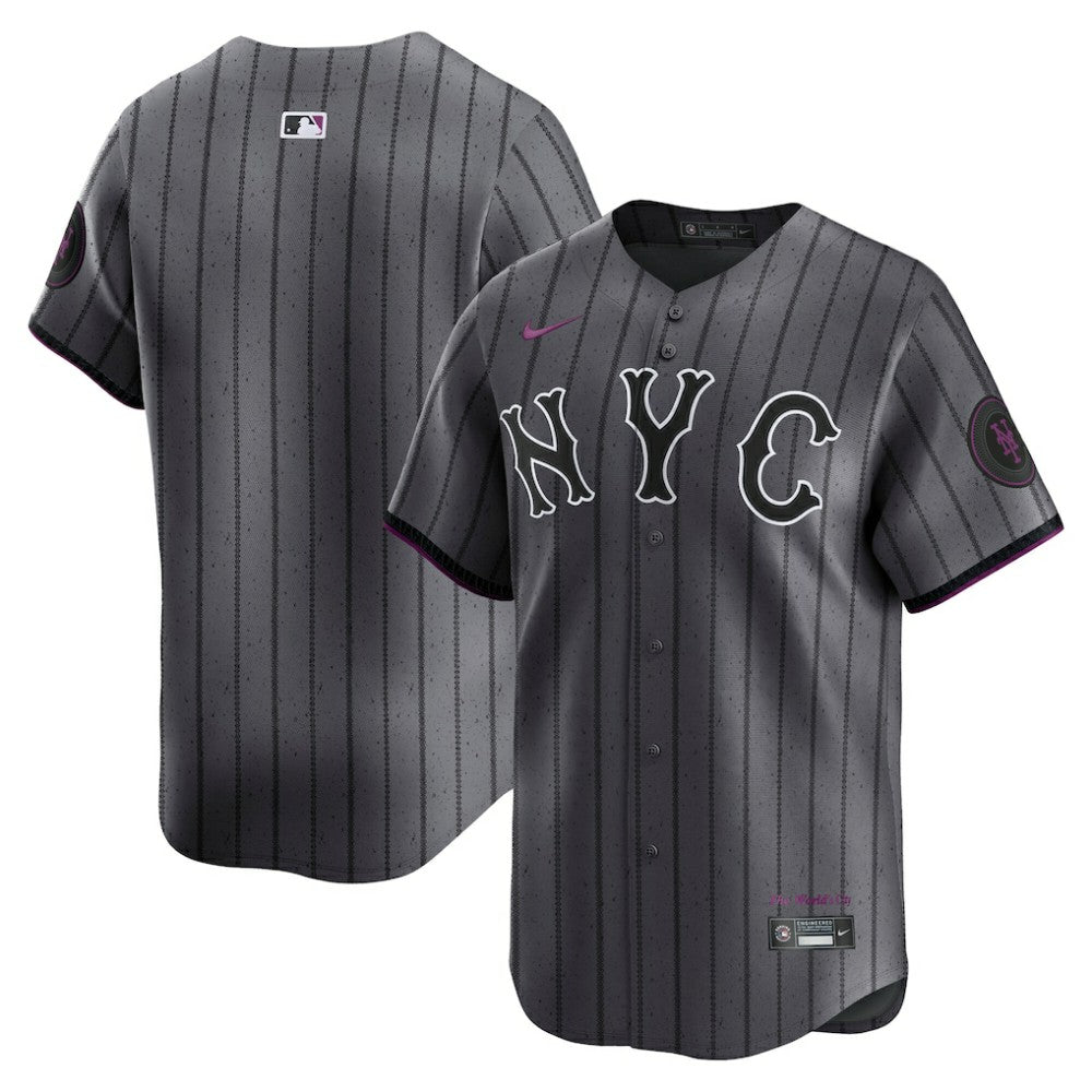 New York Mets City Connect Limited Jersey Gray | Nike