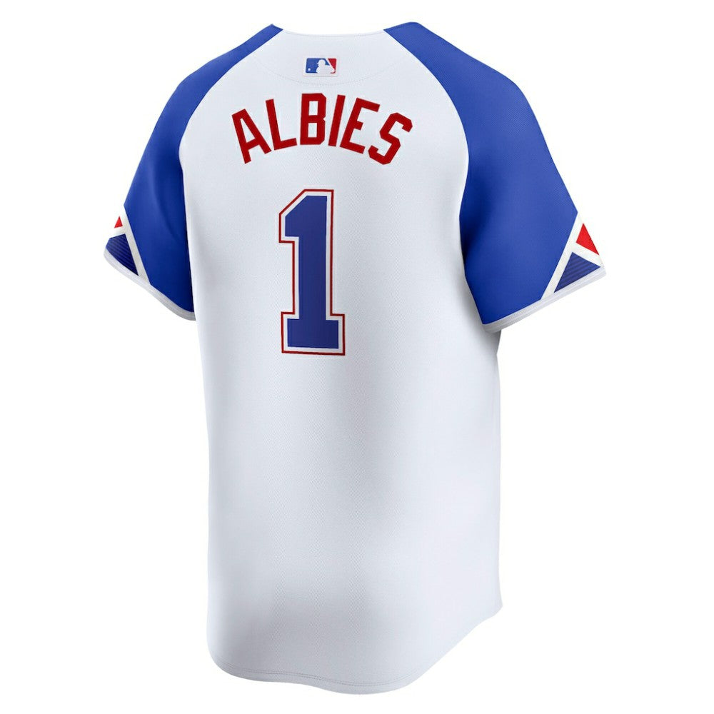 Ozzie Albies Atlanta Braves City Connect Limited Jersey White | Nike