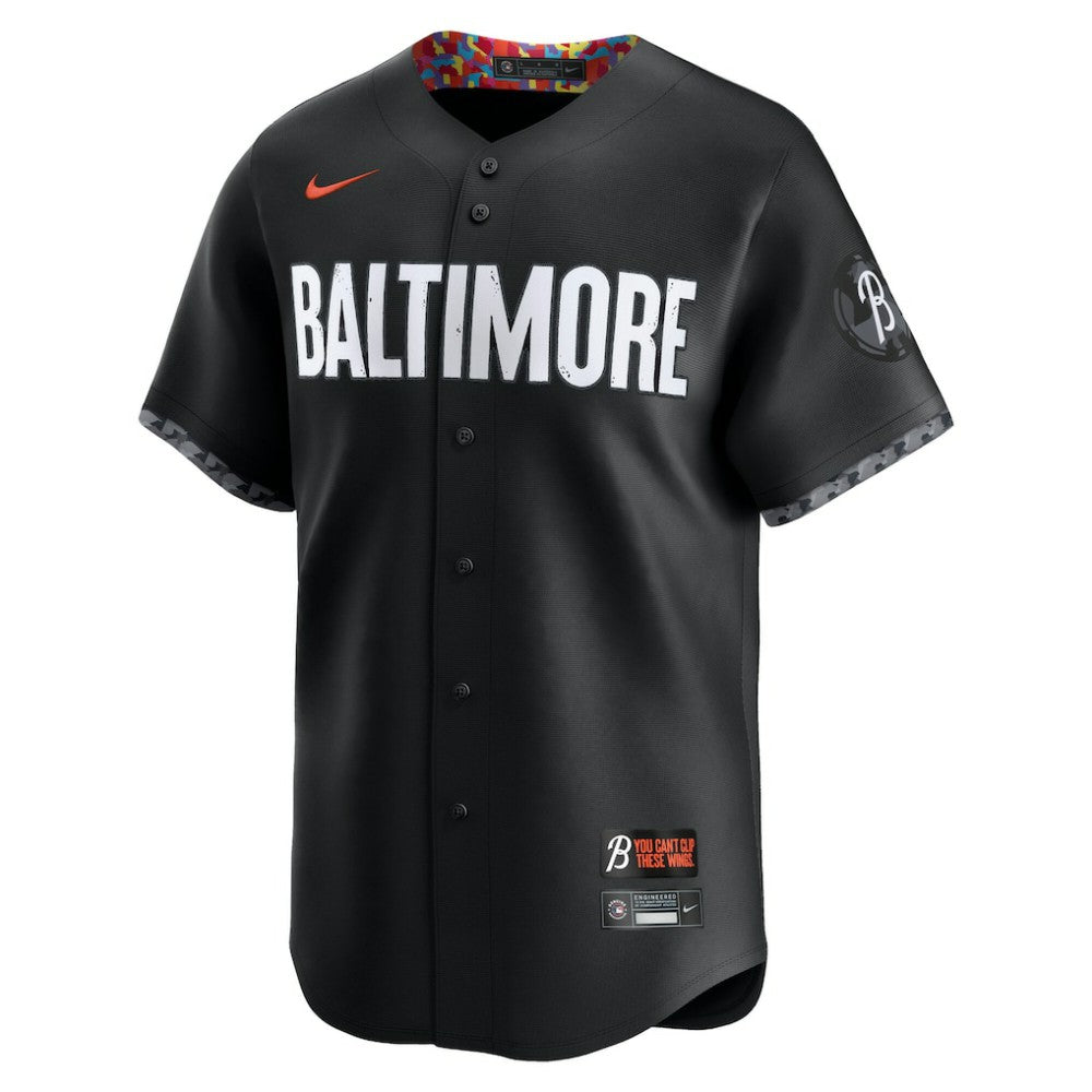 Adley Rutschman Baltimore Orioles City Connect Limited Jersey Black | Nike