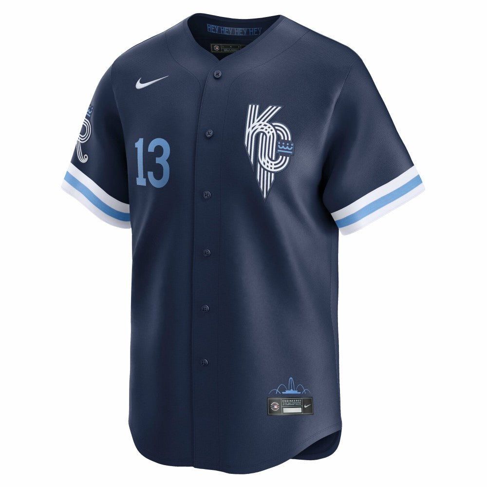 Salvador Perez Kansas City Royals City Connect Limited Jersey Navy | Nike