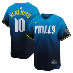 J.T. Realmuto Philadelphia Phillies City Connect Limited Jersey Navy | Nike
