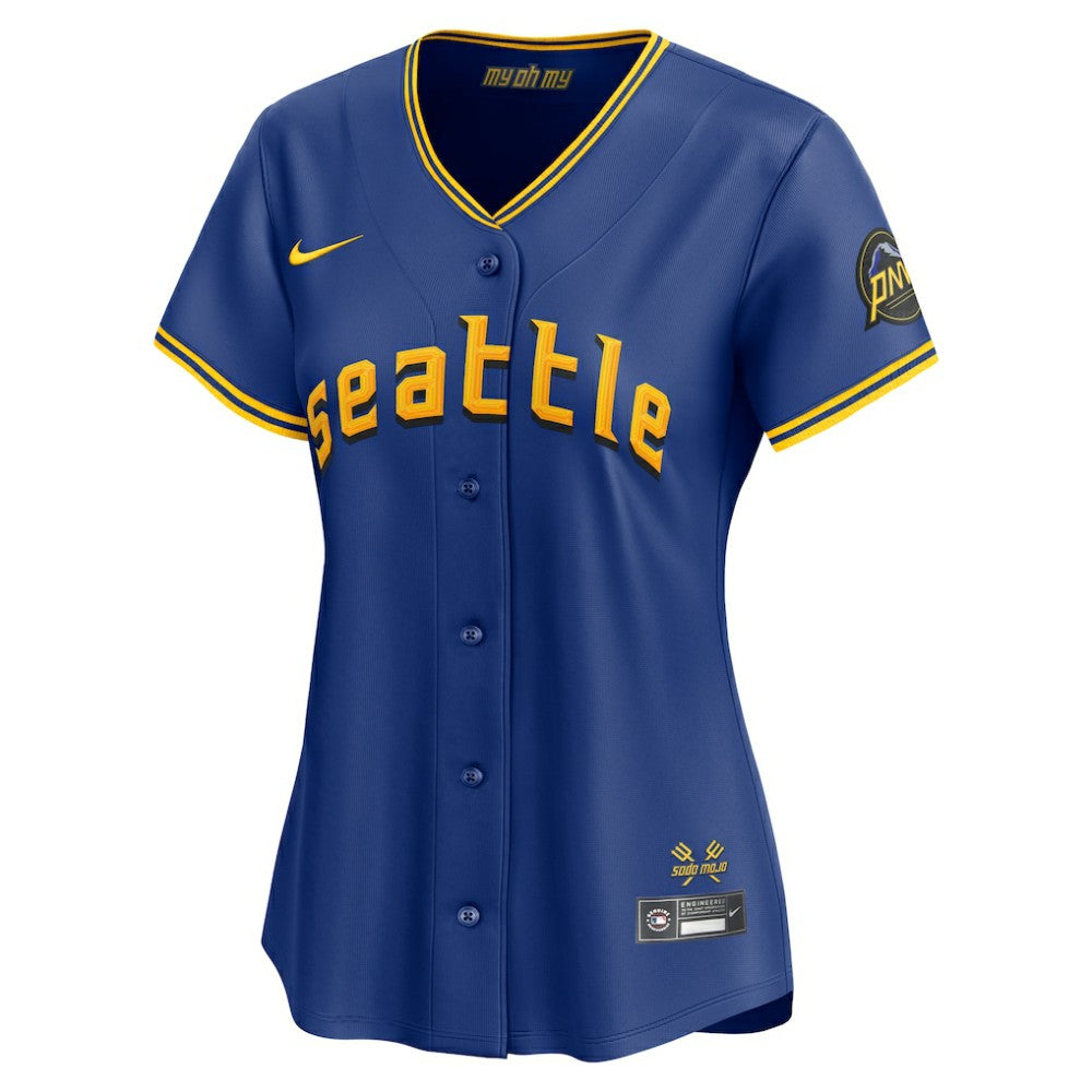 Seattle Mariners Women's City Connect Limited Jersey Royal | Nike