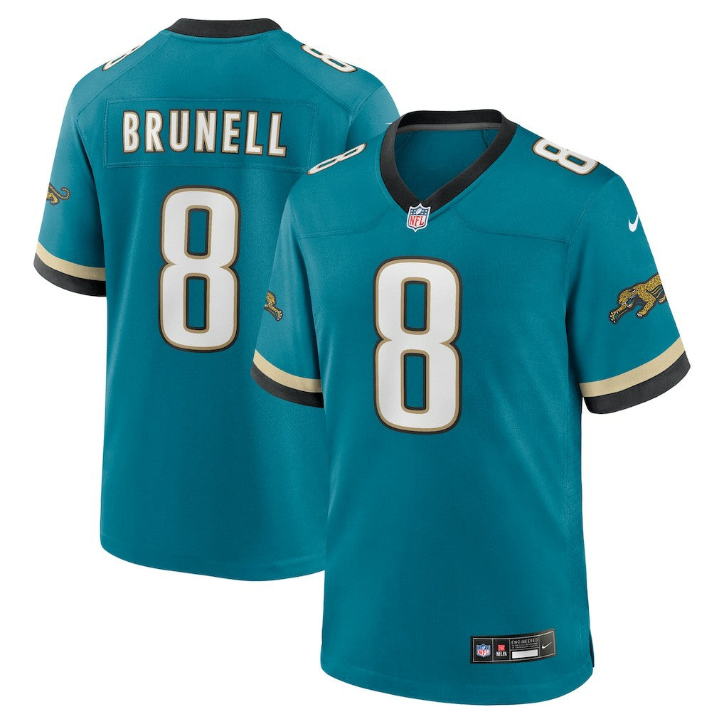Mark Brunell Jacksonville Jaguars Retired Player Alternate Game Jersey - Teal