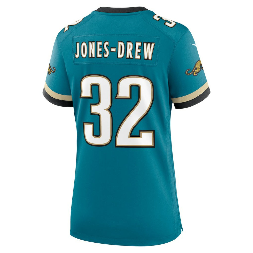 Maurice Jones-Drew Jacksonville Jaguars Women's Prowler Throwback Retired Player Game Jersey - Teal