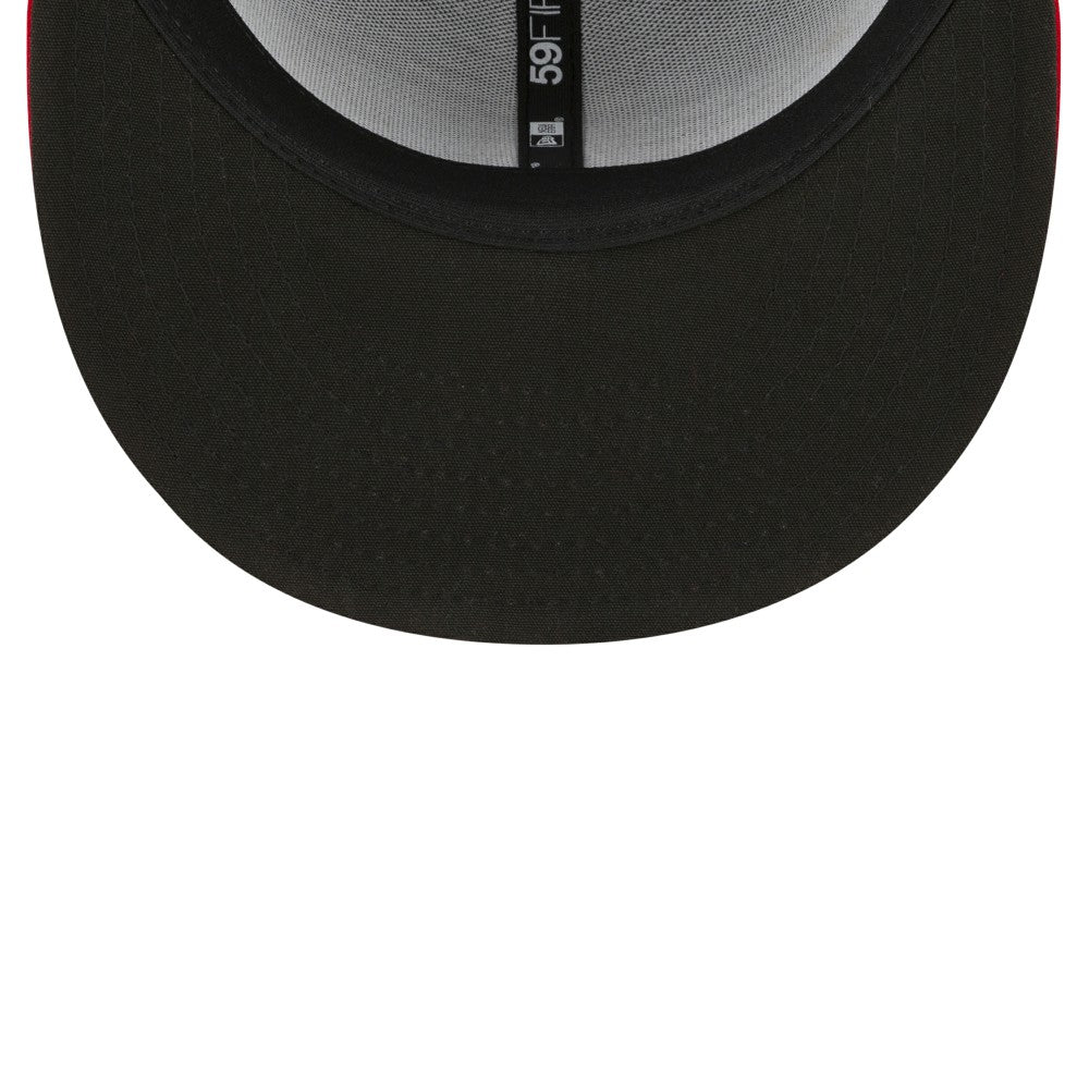 Los Angeles Angels Game Authentic Collection On Field 59FIFTY Fitted Hat Red | New Era