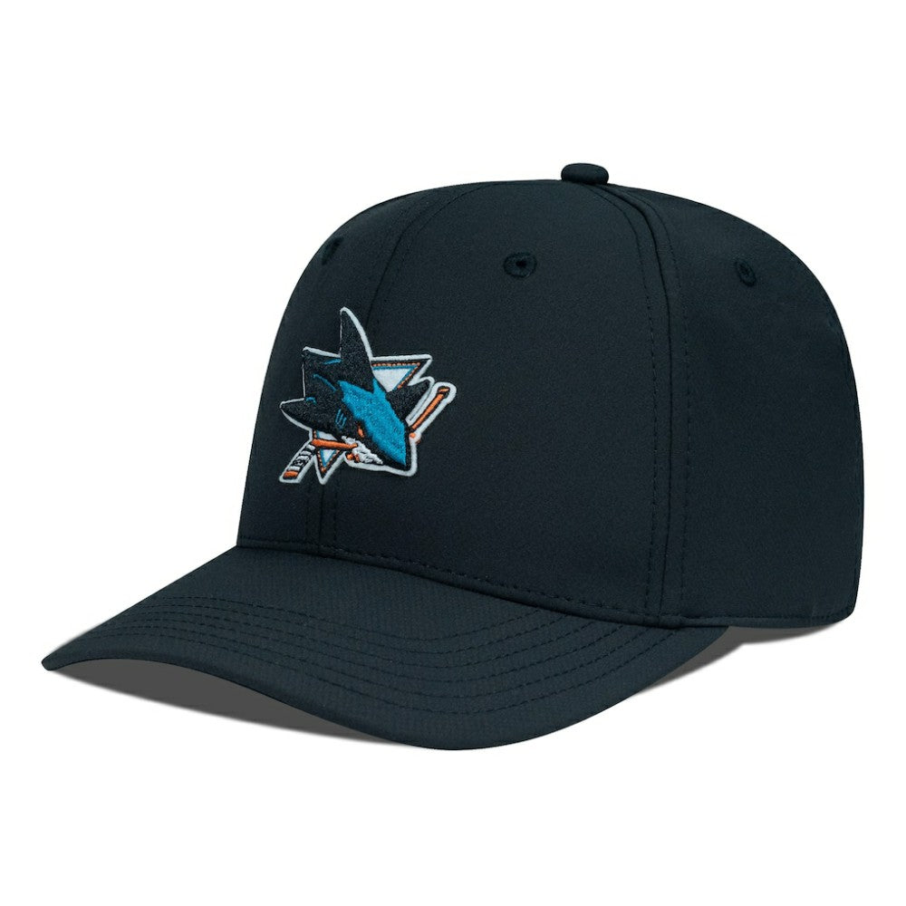 San Jose Sharks Levelwear Rise Flex Hat Black