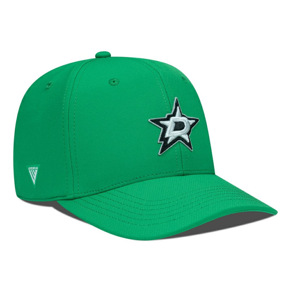 Dallas Stars Levelwear Rise Flex Hat Kelly Green