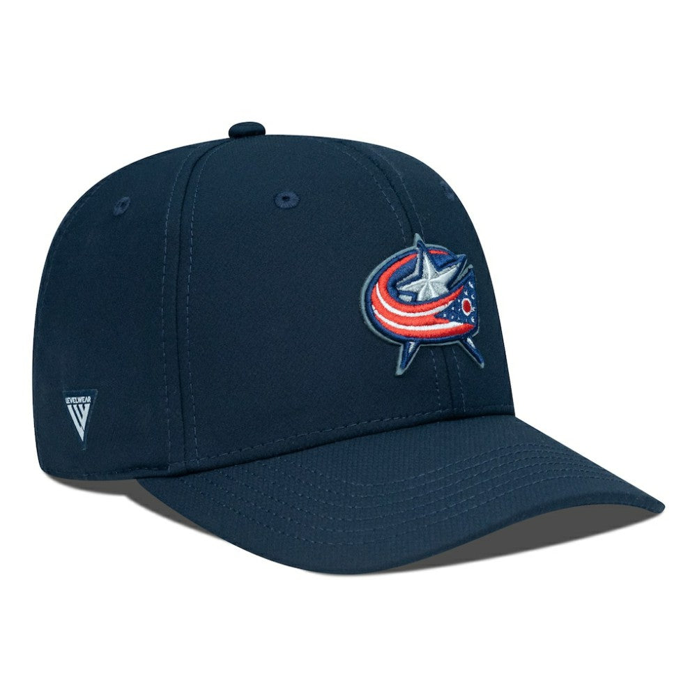 Columbus Blue Jackets Levelwear Rise Flex Hat Navy