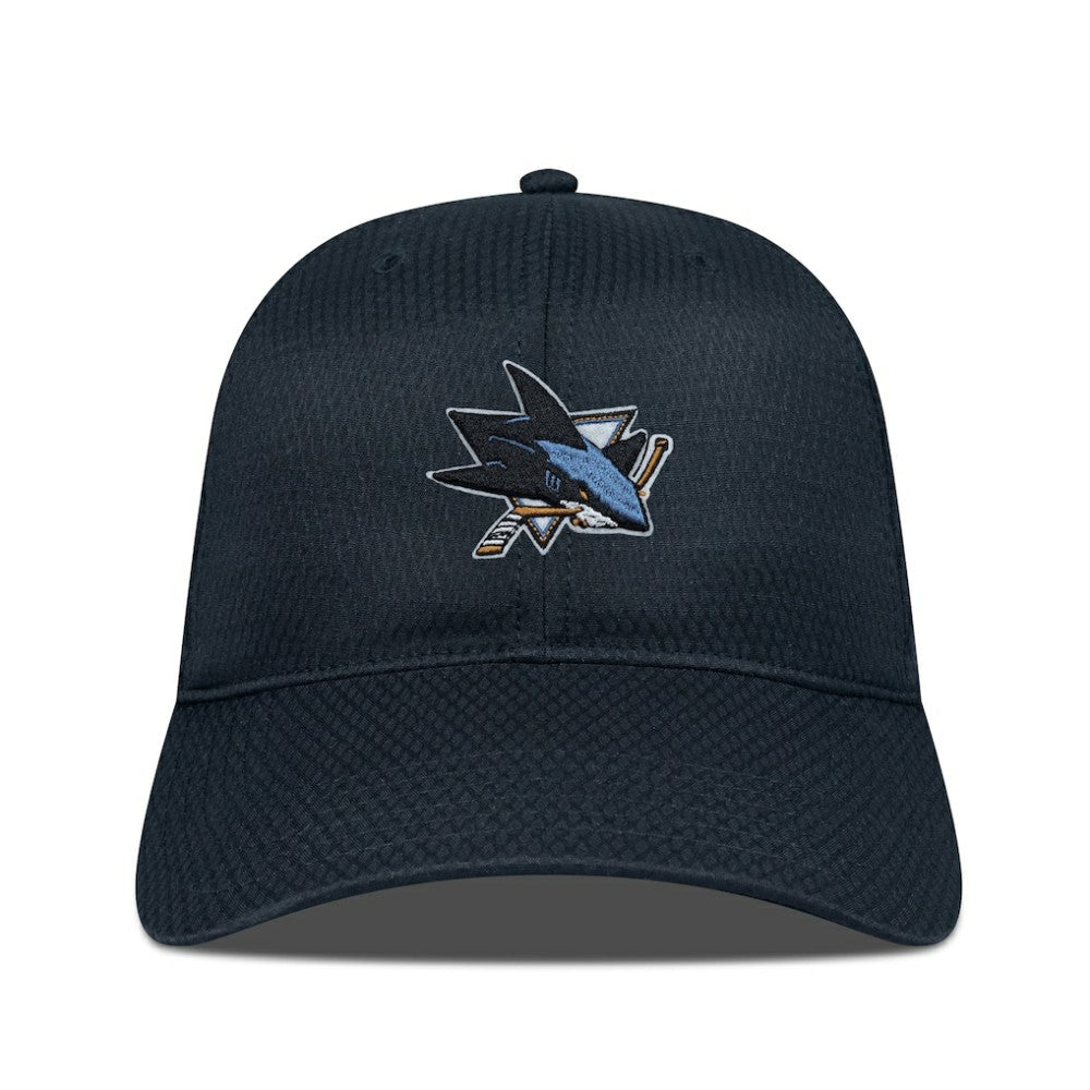 San Jose Sharks Levelwear Matrix Adjustable Hat Black