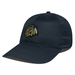 Chicago Blackhawks Levelwear Matrix Adjustable Hat Black