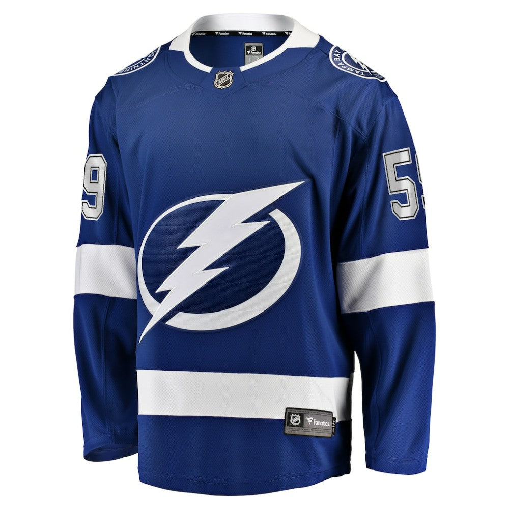Jake Guentzel Tampa Bay Lightning Fanatics Home Premier Breakaway Player Jersey Blue