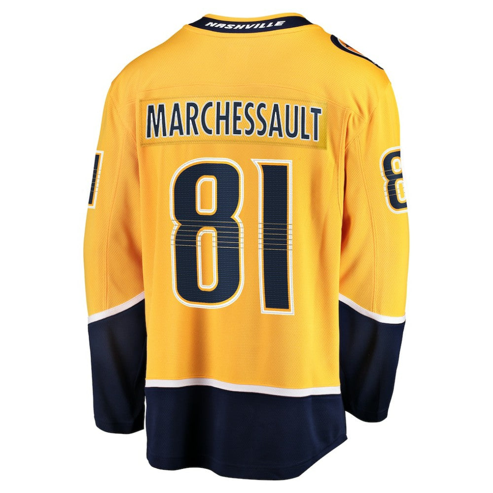 Jonathan Marchessault Nashville Predators Fanatics Home Premier Breakaway Player Jersey Gold